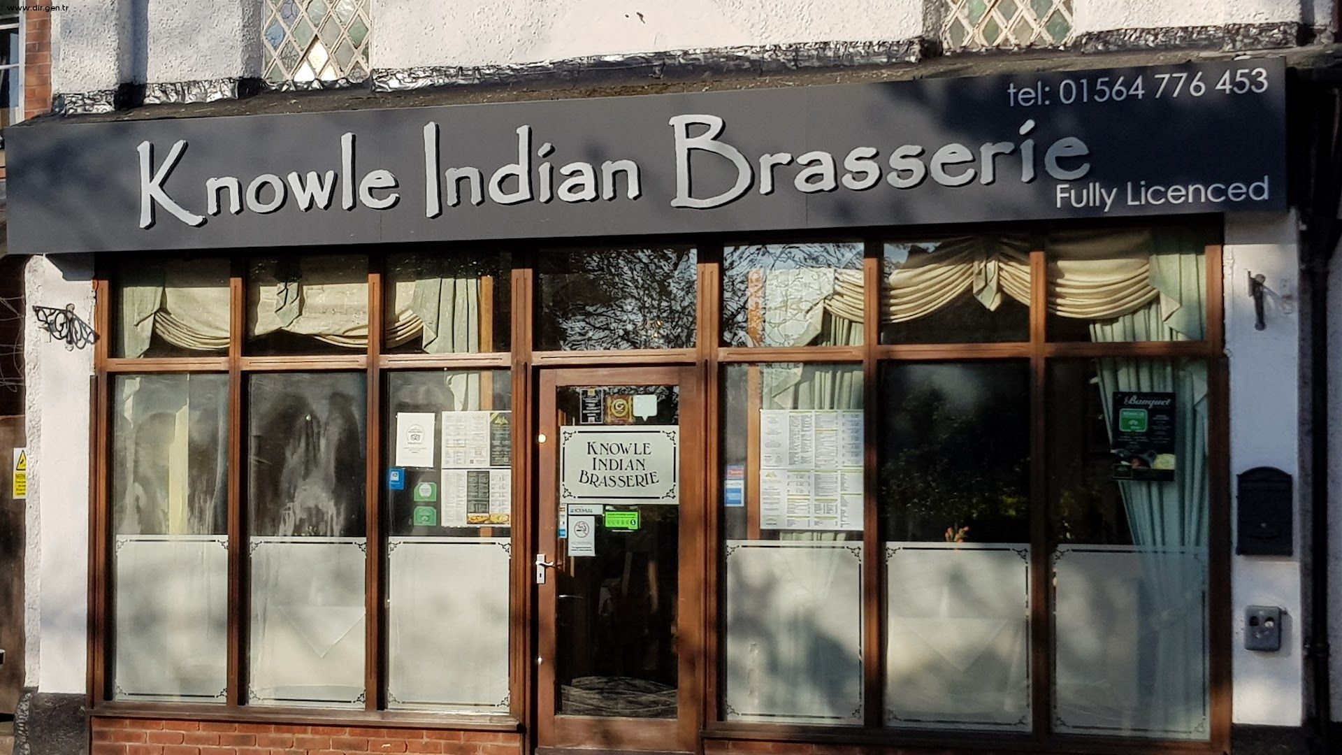 Knowle Indian Brasserie Solihull B LY Knowle Indian Brasserie Telephone ...