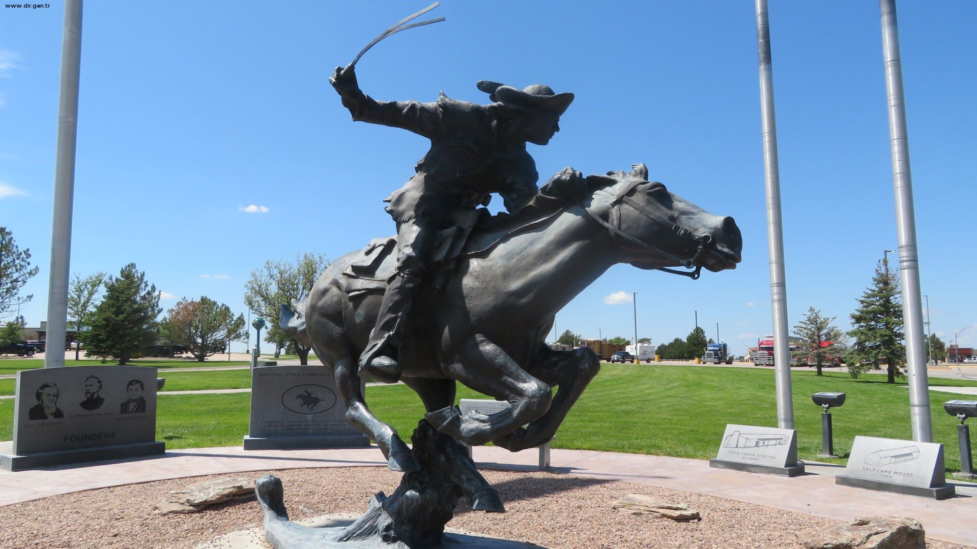 National Pony Express Monument United States National Pony Express ...