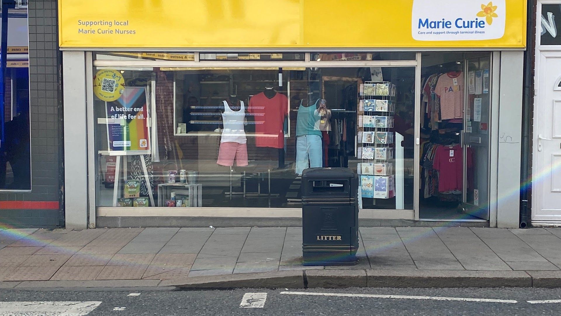 Marie Curie Charity Shop Houghton Le Spring United Kingdom Marie Curie