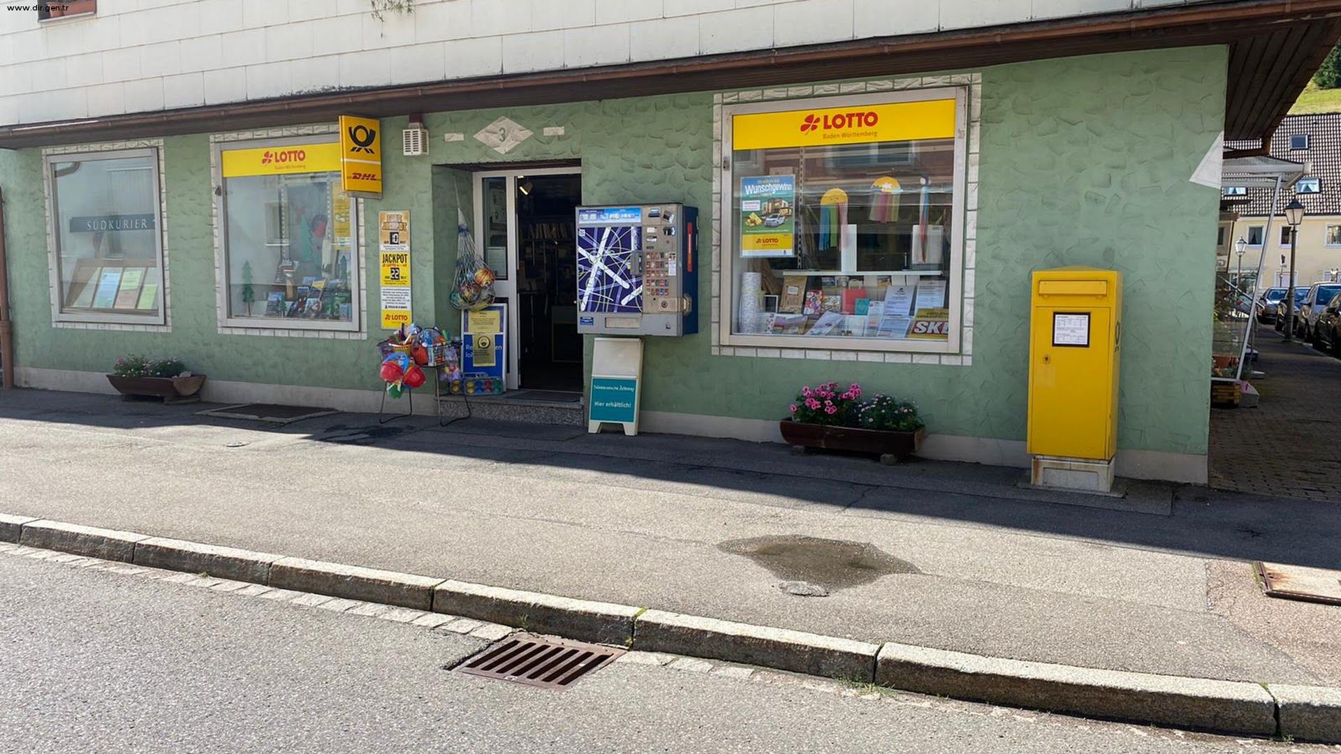 deutsche post filiale 568 schreibwaren fotos