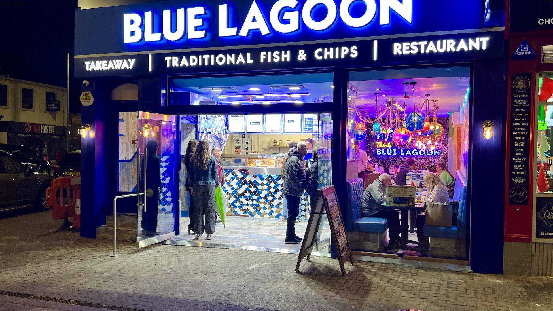 Blue Lagoon Fish & Chips (Wellington) United Kingdom Blue Lagoon Fish