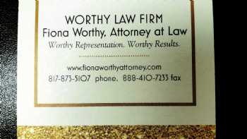 FIONA WORTHY ATTORNEY AT LAW