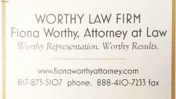 FIONA WORTHY ATTORNEY AT LAW