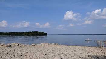 Carlyle Lake Dam West Campground