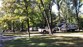 Carlyle Lake Dam West Campground