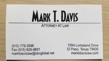 Mark T. Davis Attorney at Law