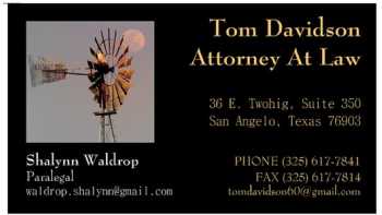 Tom Davidson Attorney