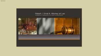 Robert J. Ernst III, Attorney at Law