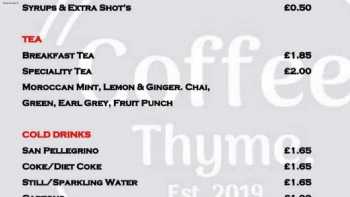 Coffee thyme