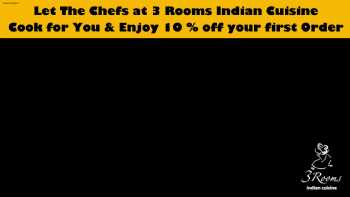 3 Rooms Indian restaurant