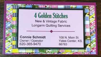 4 Golden Stitches Fabric & Quilting