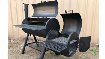 Texas Longhorn BBQ Pits