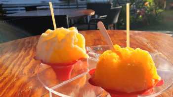 Great Cold Coconuts and shaved ice