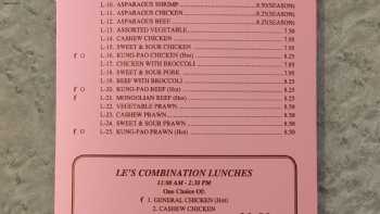 Le's Chinese Restaurant