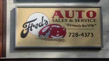 Fred's auto sales and service