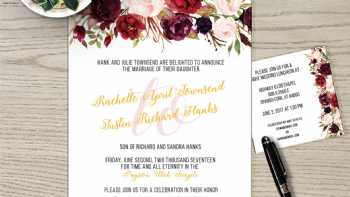 MCC Wedding Invitations