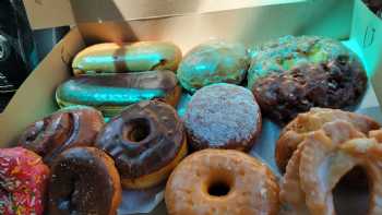 Airport Donut and Sandwich