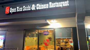 open rice sushi and chinese restaurant