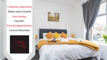 Klass Living Serviced Accommodation Coatbridge - | Albion Apartment | Book Direct for Best Rates