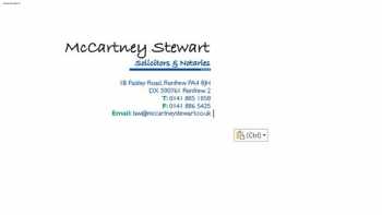 McCartney Stewart