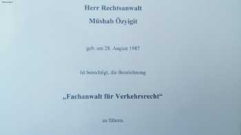 Rechtsanwalt Müshab Özyigit