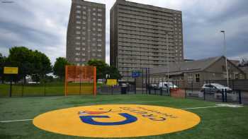 Cruyff Court Denis Law