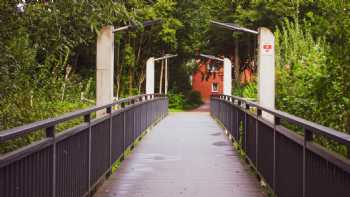 Fußgängerbrücke über die Lager Hase