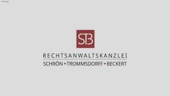 Rechtsanwaltskanzlei - Schrön | Trommsdorff | Beckert