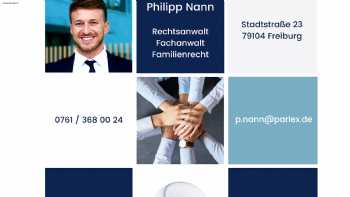 Rechtsanwalt Philipp Nann I Fachanwalt für Familienrecht | Rechtsanwalt Scheidung Freiburg