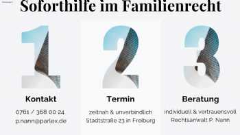 Rechtsanwalt Philipp Nann I Fachanwalt für Familienrecht | Rechtsanwalt Scheidung Freiburg