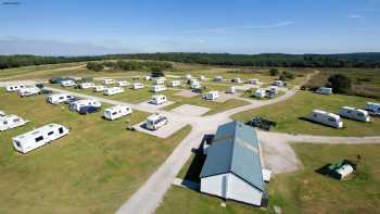 Exeter Racecourse Caravan and Motorhome Club Campsite