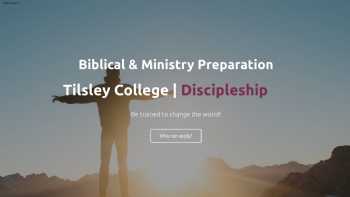 Tilsley College, Bible College Scotland