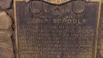 Early Schools Historical Marker