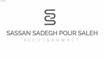 Rechtsanwalt Sassan Sadegh pour Saleh