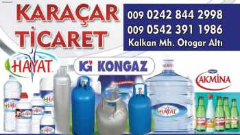 Kalkan /hayat Su / Uludağ / KARAÇAR TICARET