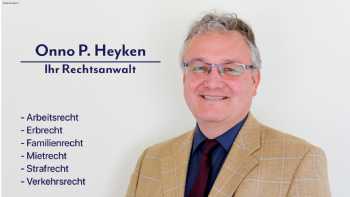 Rechtsanwalt Onno P. Heyken