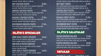 Fajita’S Chicken & Beef