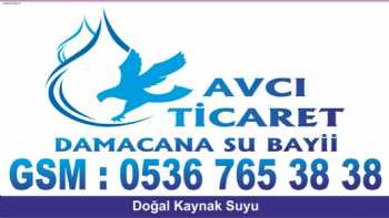 AVCI TİCARET ( DAMACANA SU VE CAM-DAMACANA SU BAYİİ )