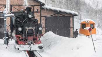 Heizhaus Jöhstadt (Preßnitztalbahn)