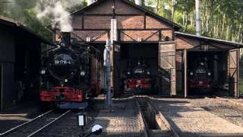 Heizhaus Jöhstadt (Preßnitztalbahn)