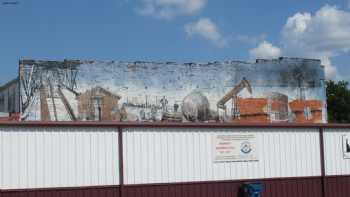 Drumright Oilfield Mural