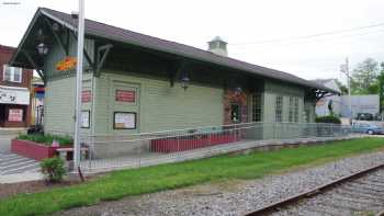 Pennsylvania RR Depot-1870