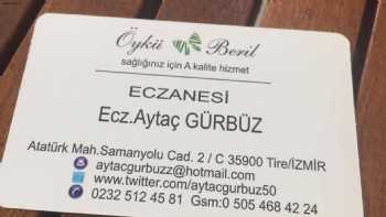 Öykü Beril Eczanesi