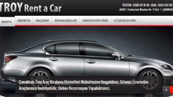 Çanakkale rent a car Troy araç kiralama