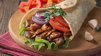 German doner flamed grilled chicken