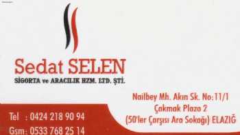 Elazığ - Sedat Selen Sigorta