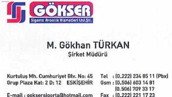 GÖKSER SİGORTA ARACILIK HİZ LTD ŞTİ