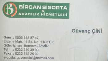 Bircan Sigorta Ve Aracılık Hizmetleri