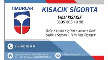 Timurlar Kısacık Sigorta