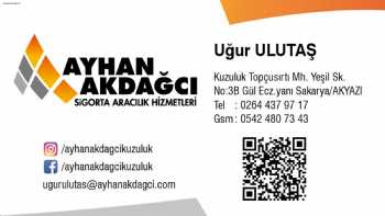 Ayhan Akdağcı Sigorta Kuzuluk Şube